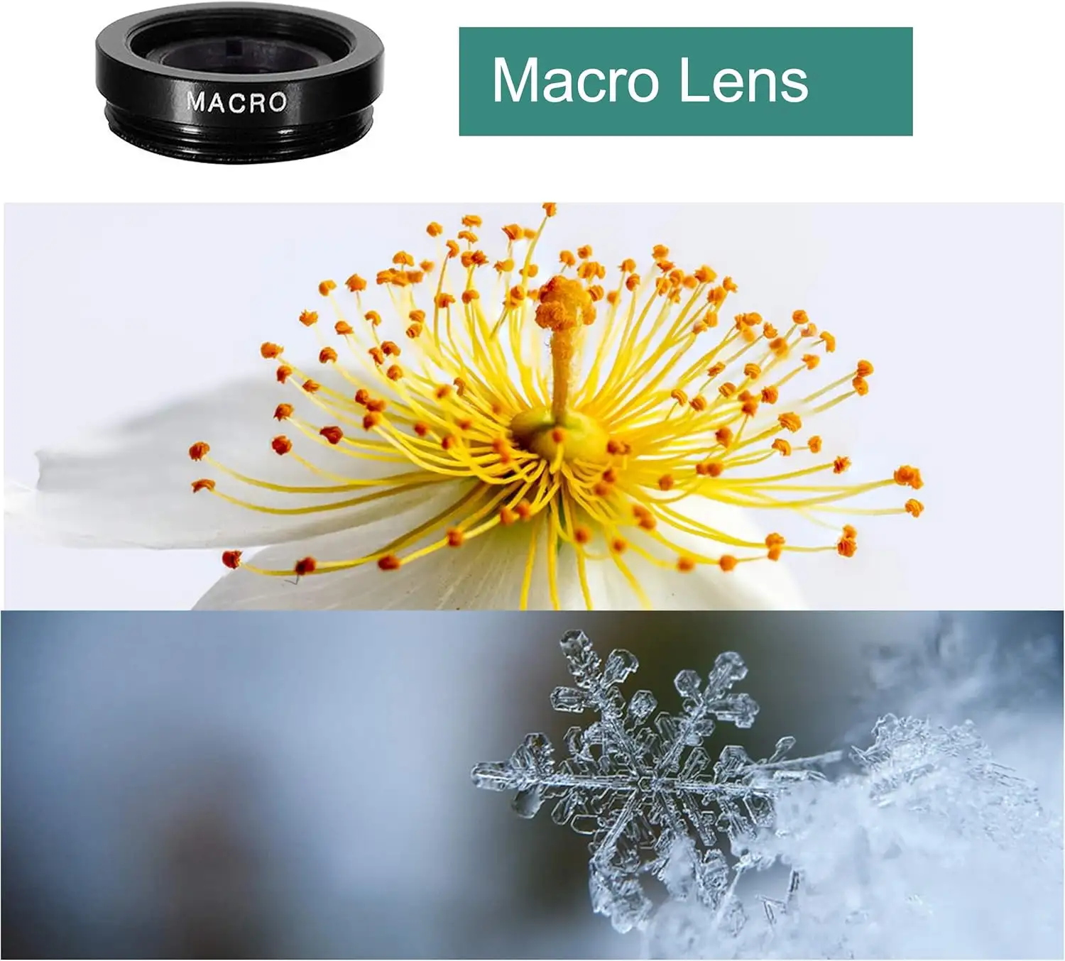 Ailun Phone Lens 3 in 1 Clip On 180 Degree Fish Eye Lens+0.65X Wide Angle+10X Macro Lens - 81sbDFMH5aL._AC_SL1500_